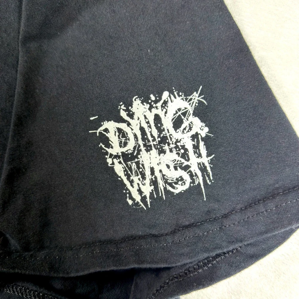 Dying Wish Band T-Shirt Mens 2XL Black‎ Bullet Club Graphic AEW NJPW Gildan RARE